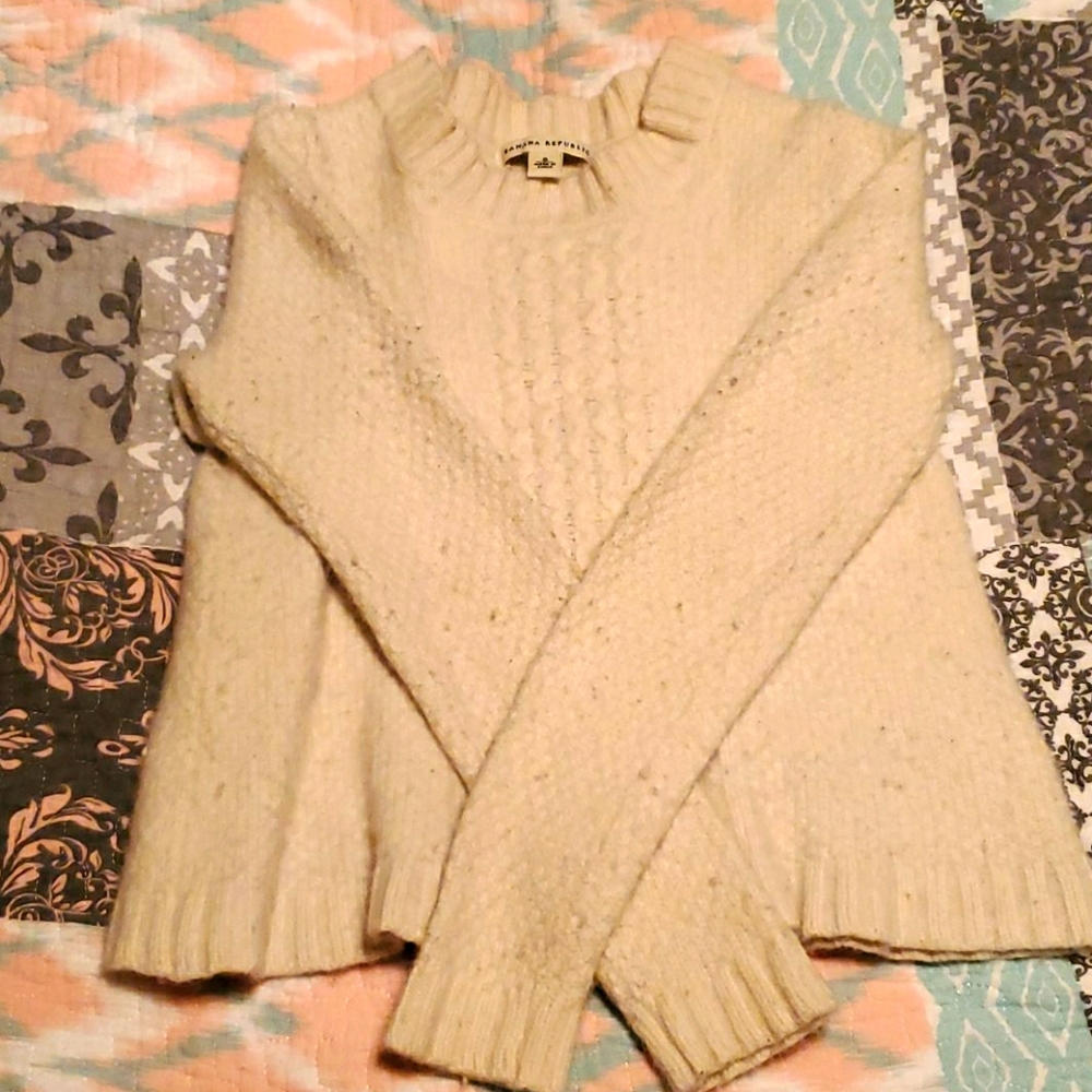 Crop top sweater